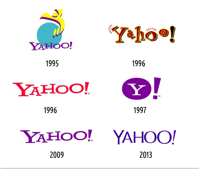 Yahoo thay đổi logo theo phong cách đơn giản