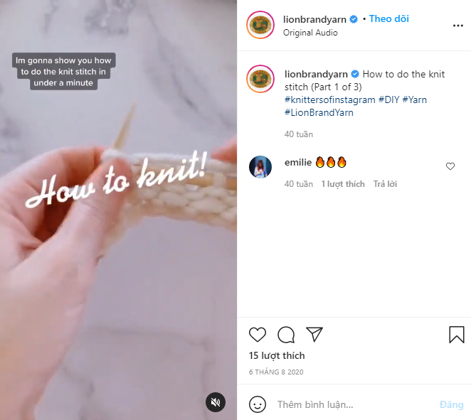Instagram Reels là nơi hoàn hảo để tạo các clip hướng dẫn ngắn