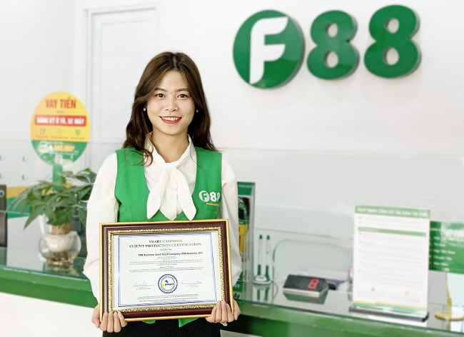 F88 trở thành tổ chức tín dụng đầu tiên của Việt Nam nhận được chứng nhận CPC
