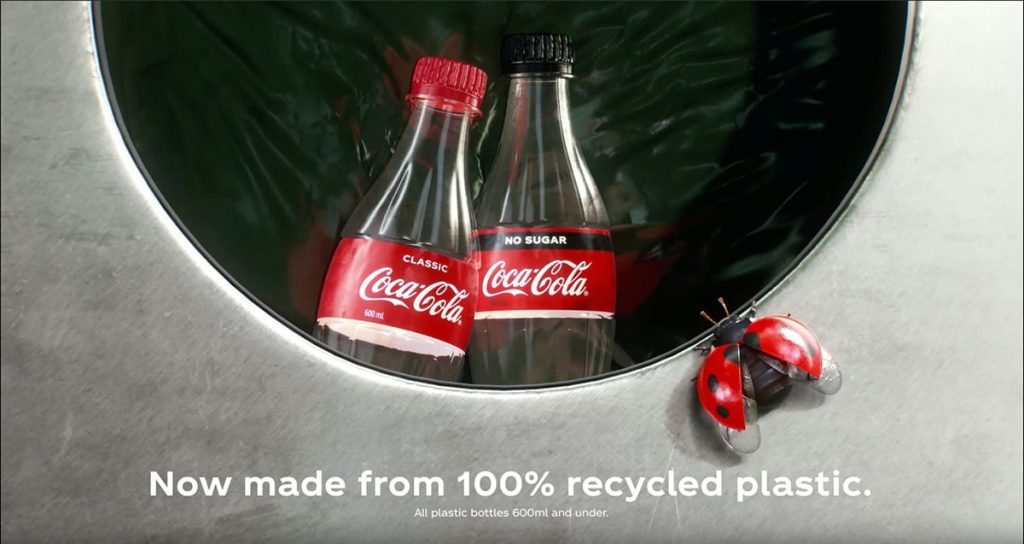 Chiến dịch ngăn ngừa tác hại từ chai nhựa của coca cola