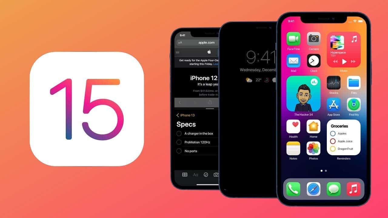 iOS 15 chính thức phát hành