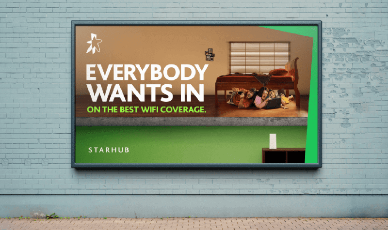 Quảng cáo ngoài trời của StarHub