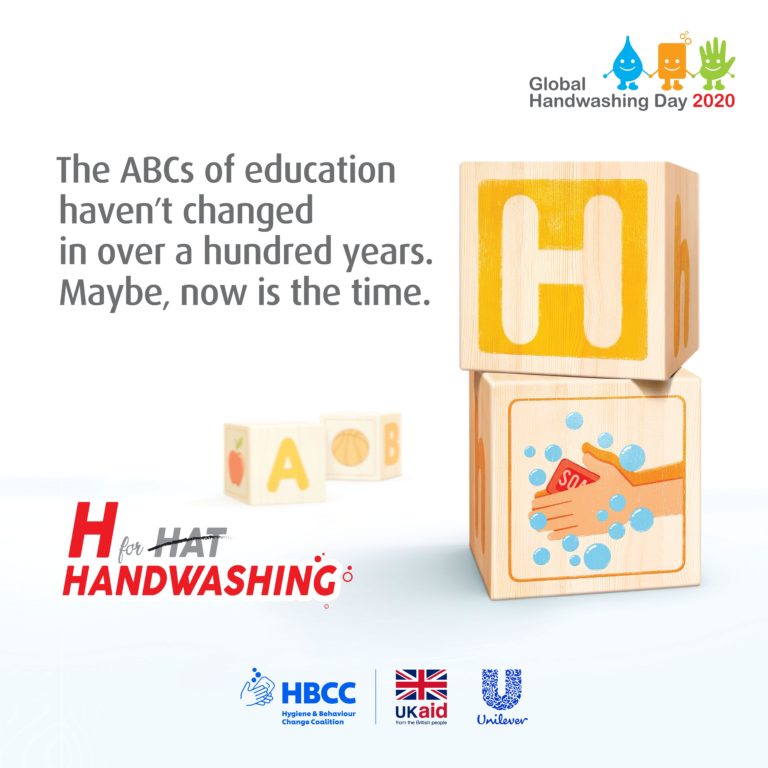 Những tấm poster đầy màu sắc trong chiến dịch “H for Handwashing” được Lifebuoy thực hiện tháng 10/2020