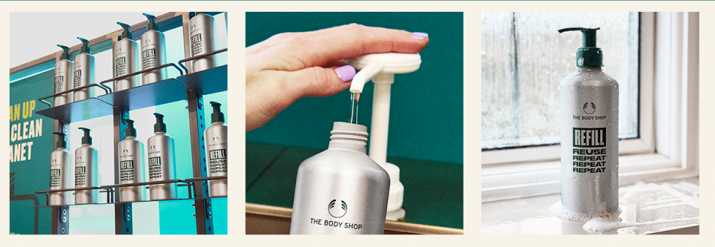 Tái nạp sản phẩm của The Body Shop chỉ với ba bước đơn giản