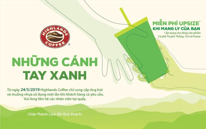 Chiến dịch Những cánh tay xanh của Highlands Coffee