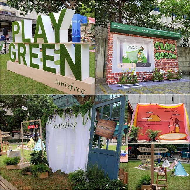 Các hoạt động trong chương trình Play Green luôn thu hút nhiều người tham gia