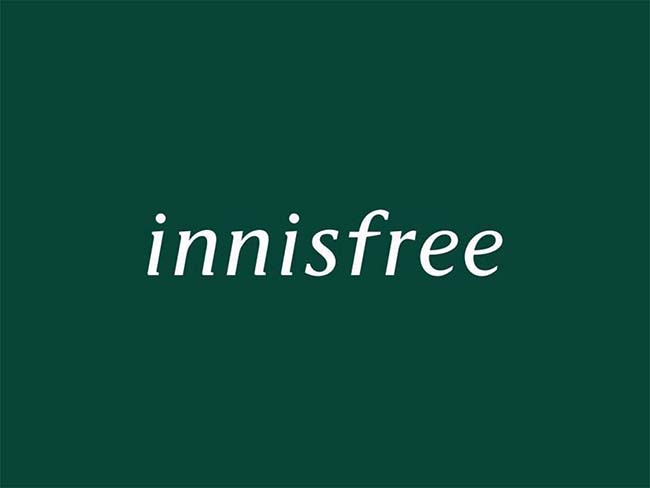 Logo tối giản hiện tại của innisfree
