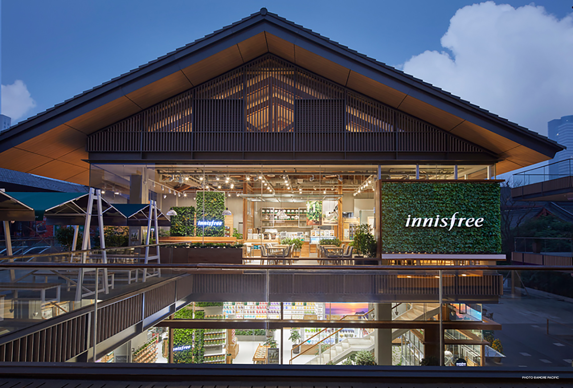 Cửa hàng flagship của Innisfree tại Thành Đô, tỉnh Tứ Xuyên 