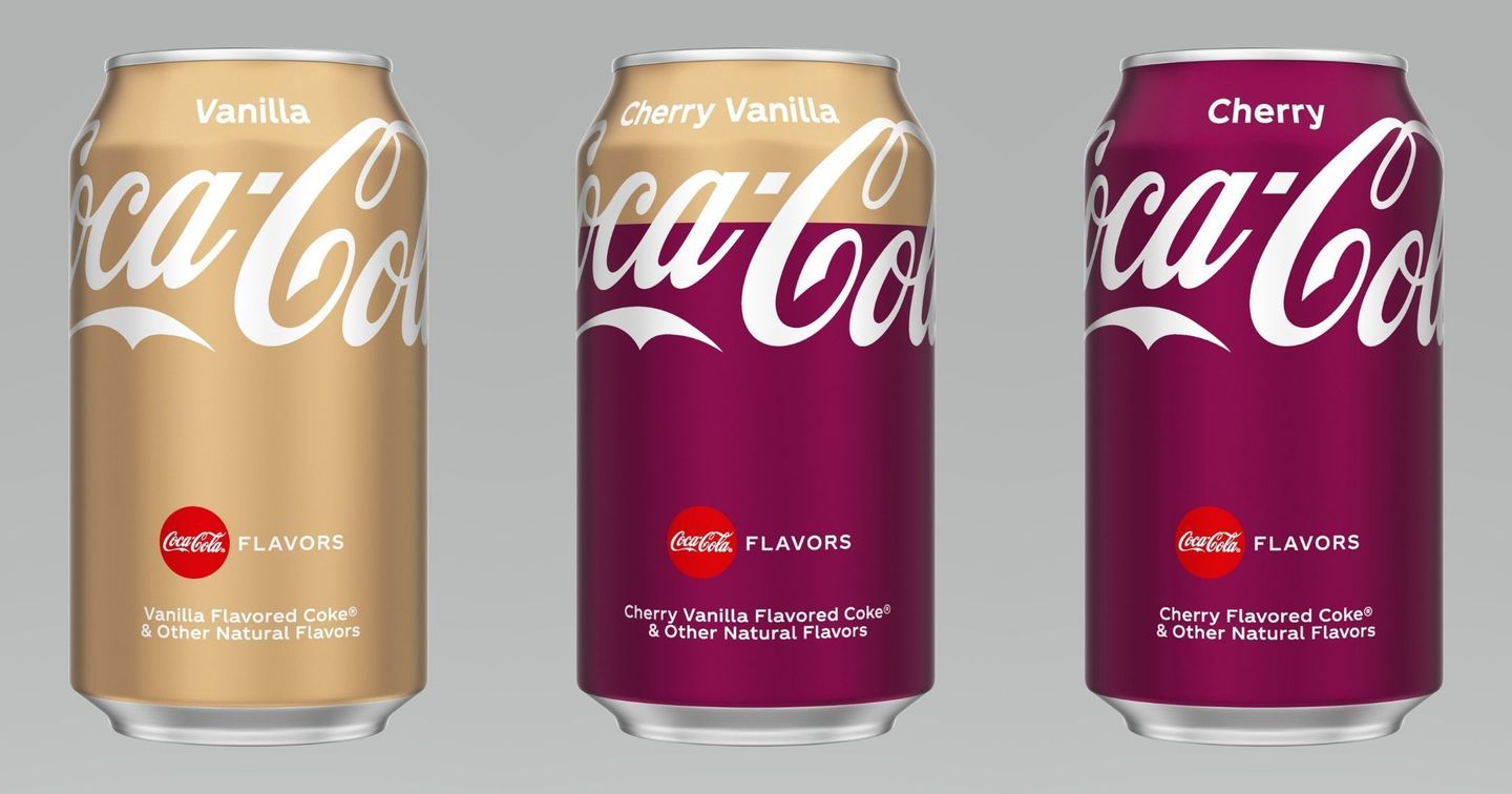 Gã khổng lồ Coca-Cola đang cho ra mắt BST bao bì mới cho dòng sản phẩm Coca-Cola Flavors