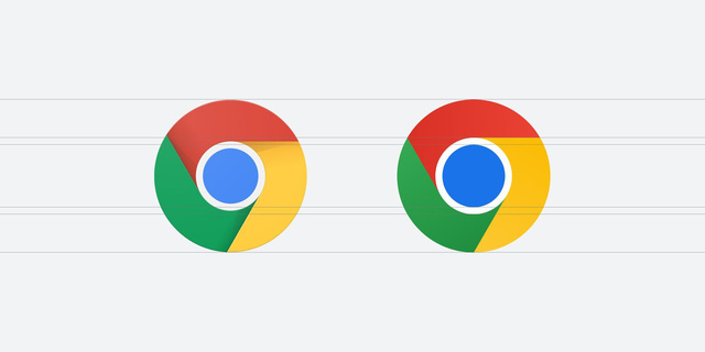 logo của Google Chrome trở nên dễ tiếp cận hơn.