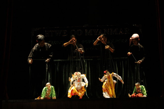 Múa rối nước là một nét văn hoá đặc trưng của Việt Nam 
