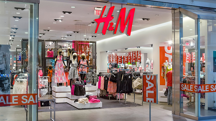 Dòng sản phẩm của H&M