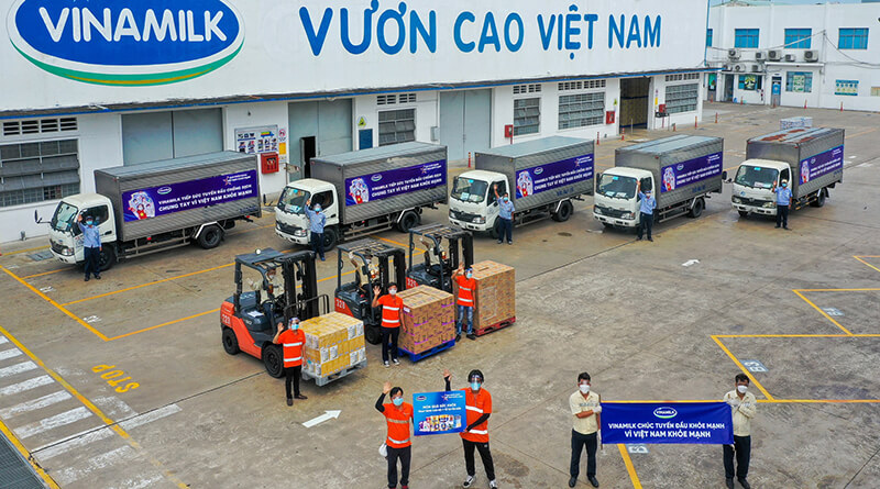 Vinamilk sở hữu một trong những mô hình quản trị bán hàng đồ sộ trong ngành sữa Việt Nam.