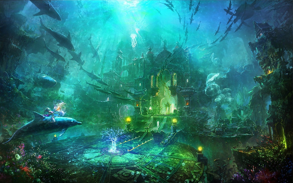 Chủ đề trên Deep Web - Thành phố Atlantis mất tích dưới đáy biển