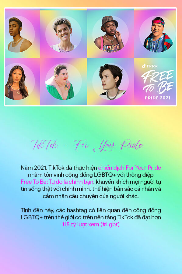 TikTok - For Your Pride hưởng ứng "Pride Month"