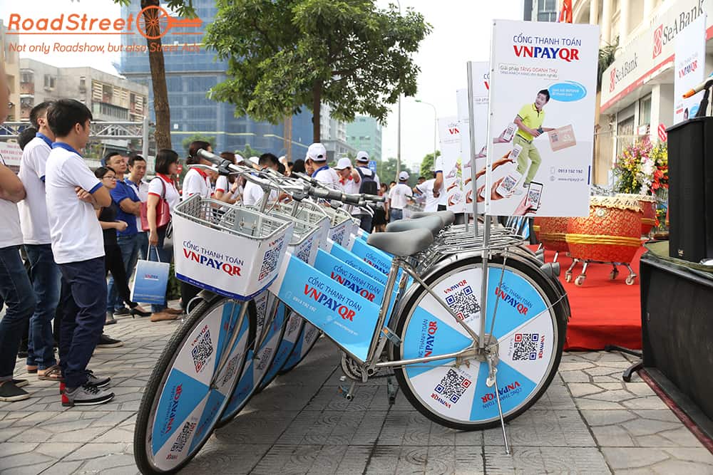 VNpay tổ chức Roadshow xe đạp