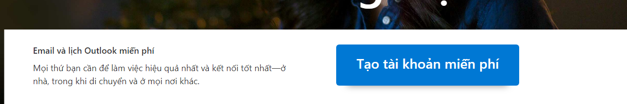 Nhấn tạo tài khoản miễn phí