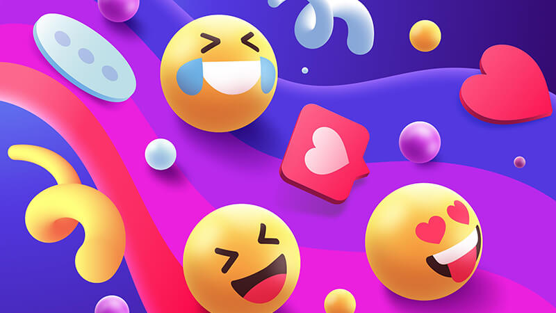 Trong khi ngôn từ bị hạn chế, emoji lại sở hữu lợi thế về mặt cảm xúc cao hơn.