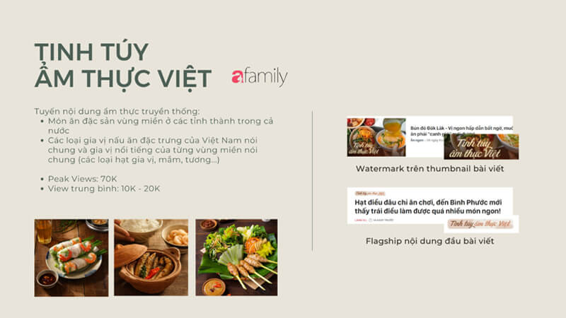 Tinh túy ẩm thực Việt Afamily