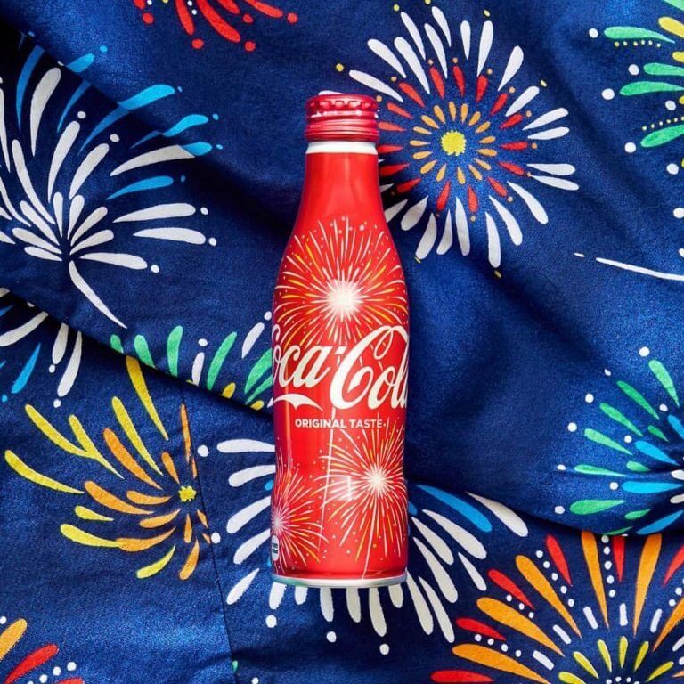 Coca-Cola và hình ảnh về lễ hội pháo hoa đặc trưng của Nhật Bản