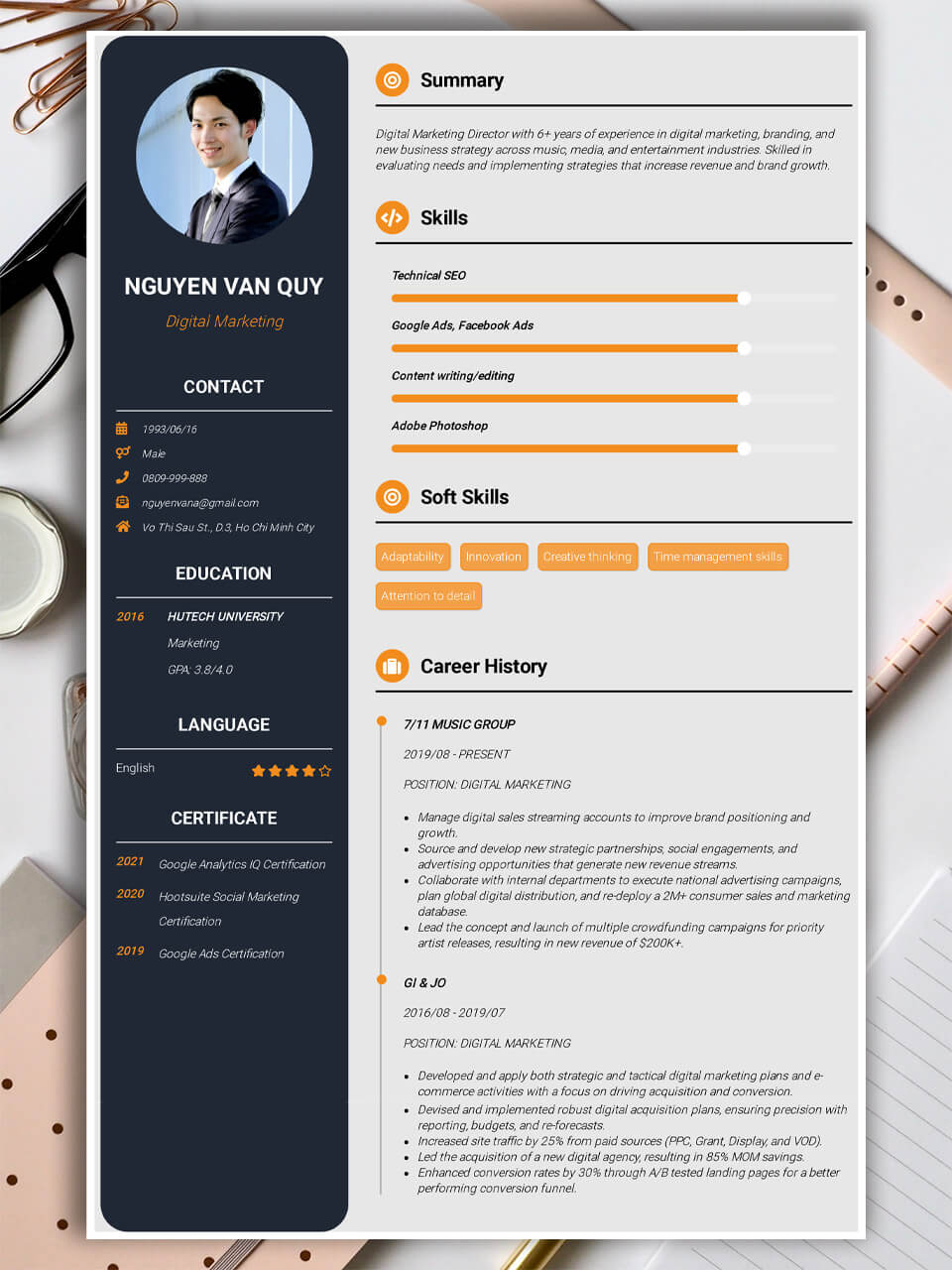 B&iacute; k&iacute;p viết CV Marketing chuy&ecirc;n nghiệp d&agrave;nh cho ứng vi&ecirc;n tuyệt vời