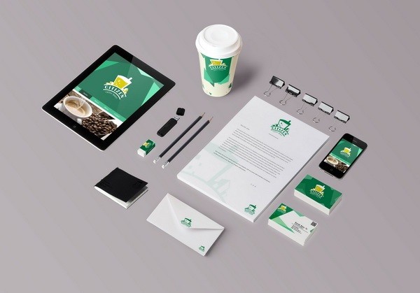 Mẫu sales kit cho thương hiệu cà phê, ẩm thực