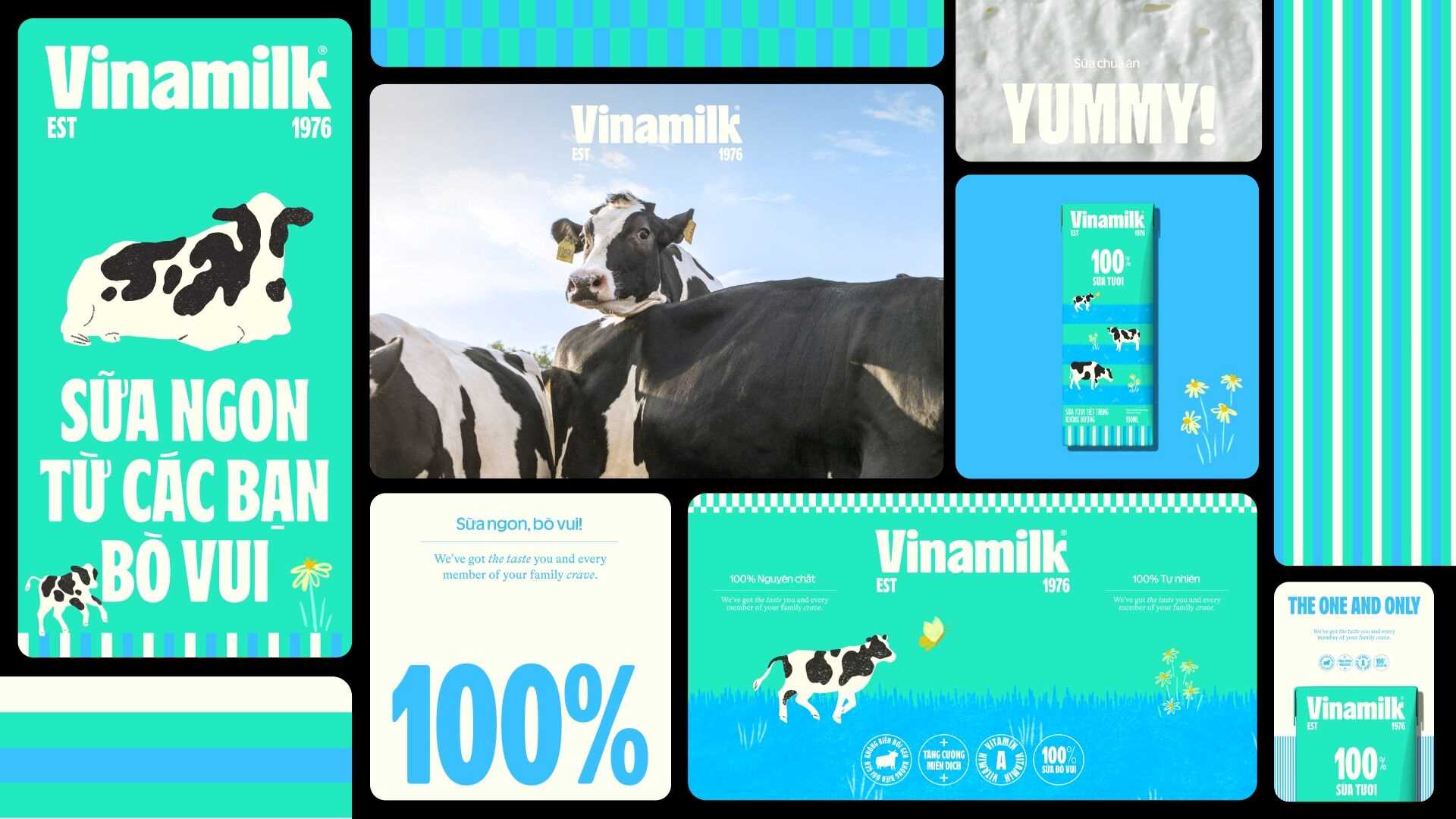 Phân tích chiến dịch re-brand và thiết kế bộ nhận diện thương hiệu mới của  Vinamilk • RGB