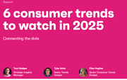 6 Xu hướng tiêu dùng năm 2025 từ báo cáo Connecting the dots