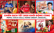 Chiến dịch Tết 2025 dần lộ diện: Coca-Cola & Pepsi cà khịa nhẹ, Bùi Công Nam tái xuất cùng Anlene, Home Credit gây bất ngờ