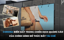 Corona biến mất trong chiến dịch quảng cáo của chính mình để thúc đẩy tái chế