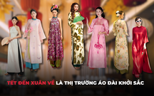 Lý giải thị trường áo dài sôi động trước Tết Nguyên Đán 2025