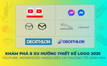 8 Xu hướng thiết kế logo 2025: Youtube, Messenger, Mazda đều ưa chuộng tối giản