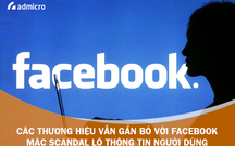 Các thương hiệu vẫn gắn bó với Facebook mặc scandal lộ thông tin người dùng