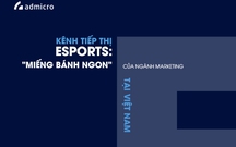 Kênh tiếp thị eSports: "Miếng bánh ngon" của ngành Marketing tại Việt Nam