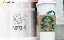 "Song kiếm hợp bích" bán bột kem cafe gọi tên Starbucks và Nestle