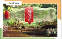 Đến loài kiến cũng biết tái chế bảo vệ mẹ trái đất trong quảng cáo mới của Coca Cola