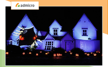 Samsung biến ngôi nhà cổ thành cảnh tượng Halloween hoành tráng nhờ công nghệ SmartThings và bản đồ chiếu hiện đại
