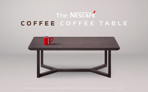 Nescafé vừa tạo ra một chiếc bàn uống cà phê độc nhất vô nhị