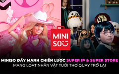 Miniso đẩy mạnh chiến lược Super IP & Super Store: Mang loạt nhân vật tuổi thơ quay trở lại