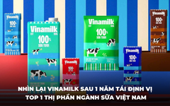 Nhìn lại Vinamilk sau 1 năm tái định vị thương hiệu: Chạm mốc 3 tỷ USD doanh thu tăng trưởng, top 1 thị phần ngành sữa Việt Nam