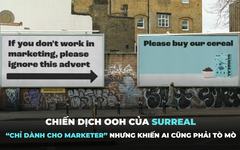 Chiến dịch OOH của Surreal "chỉ dành riêng cho Marketers" nhưng lại khiến ai cũng phải tò mò