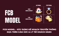 Mô hình FCB - Phân tích Cảm xúc & Lý trí người tiêu dùng để xác định phương hướng truyền thông