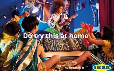 Lần đầu tiên IKEA khởi động chiến dịch toàn cầu với câu thần chú đi ngược lại định kiến xã hội: “Do Try This at Home”