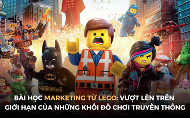 Bài học Marketing từ nhà dẫn đầu thế giới đồ chơi LEGO: Vượt lên trên giới hạn của những khối đồ chơi truyền thống