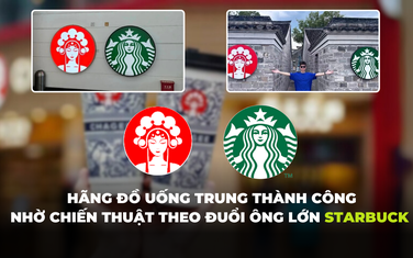 Thách thức ông lớn Starbucks: Chiến lược "Cluster"  giúp hãng đồ uống Trung thắng lớn