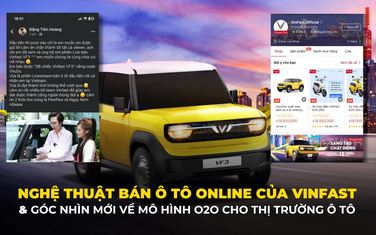 Nghệ thuật bán ô tô "Online" lạ đời của Vinfast: Mở ra góc nhìn mới về mô hình O2O cho thị trường ôtô