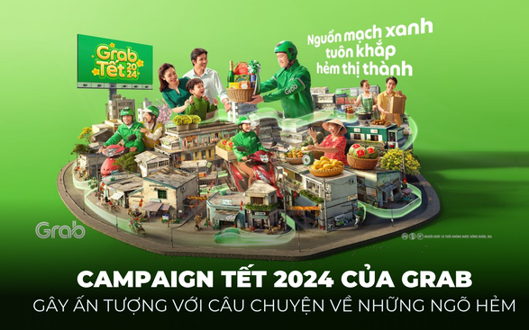 Không bắt trend Music Marketing, Grab vẫn ấn tượng với câu chuyện về 'ngõ hẻm" trong Campaign Tết 2024