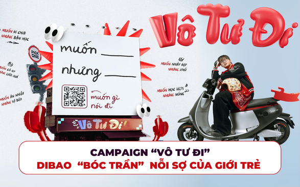 Campaign “Vô tư đi”: DIBAO không ngại “bóc trần” nỗi sợ và sự trì trệ của giới trẻ Việt Nam