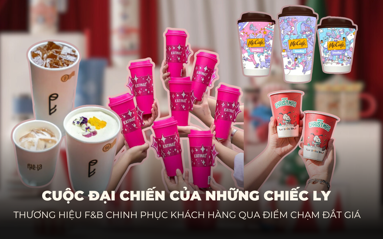 Cuộc đại chiến của những chiếc ly: Khi thương hiệu F&B chinh phục khách hàng qua điểm chạm đắt giá 