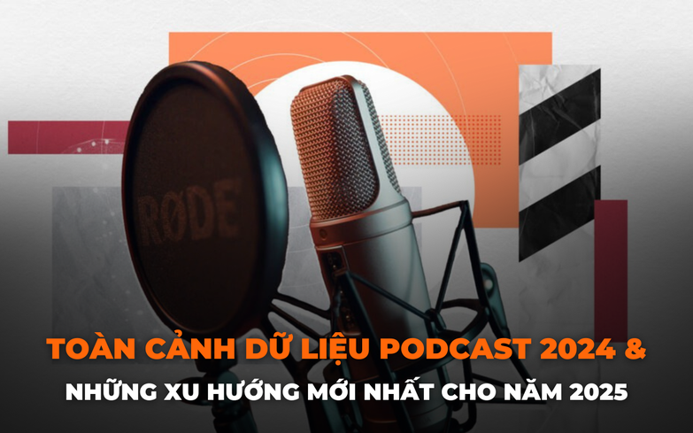 Xu hướng Podcast Marketing 2025: Sự trỗi dậy của Vodcast & nhóm nội dung về văn hóa xã hội